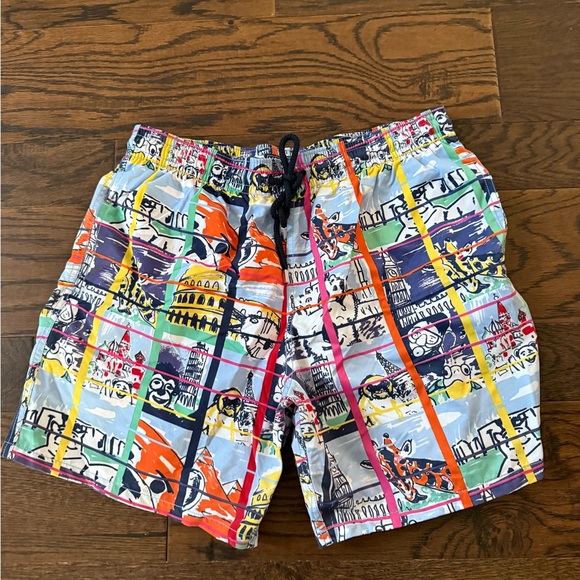 Vilebrequin Other - Velibrequin amazing European unique means swim trunks size XXL monkey animals